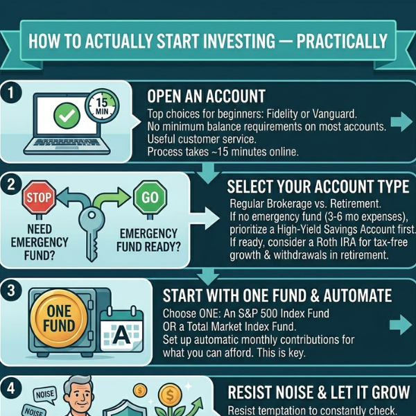 Beginner Investing Guide: What I Wish Someone Had Told Me First how to actually start — practically