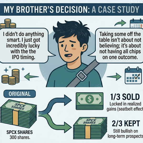 SPCX Week 2: My Brother Sold a Third of His Shares my brother