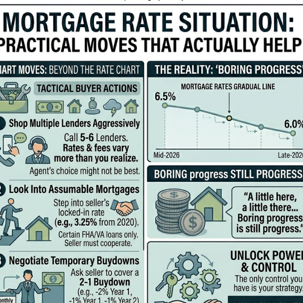 Stop Checking Mortgage Rates Every Morning — Do This Instead practical moves that actually help