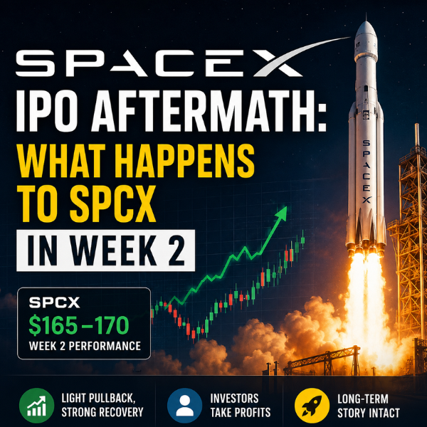 SPCX Week 2: My Brother Sold a Third of His Shares spacex ipo aftermath what happens to spcx in week 2