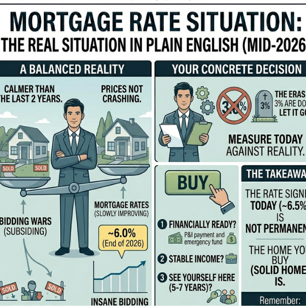 Stop Checking Mortgage Rates Every Morning — Do This Instead the real situation in plain english