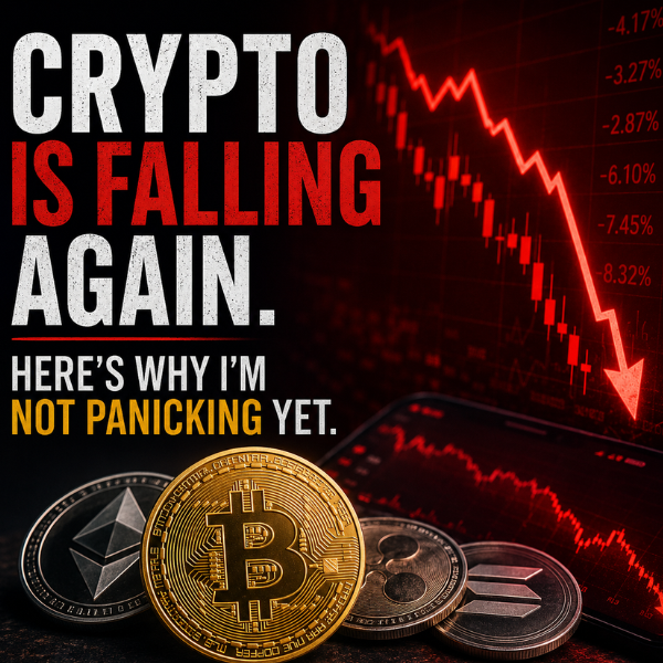 Crypto Is Falling Again. Here's Why I'm Not Panicking Yet Crypto