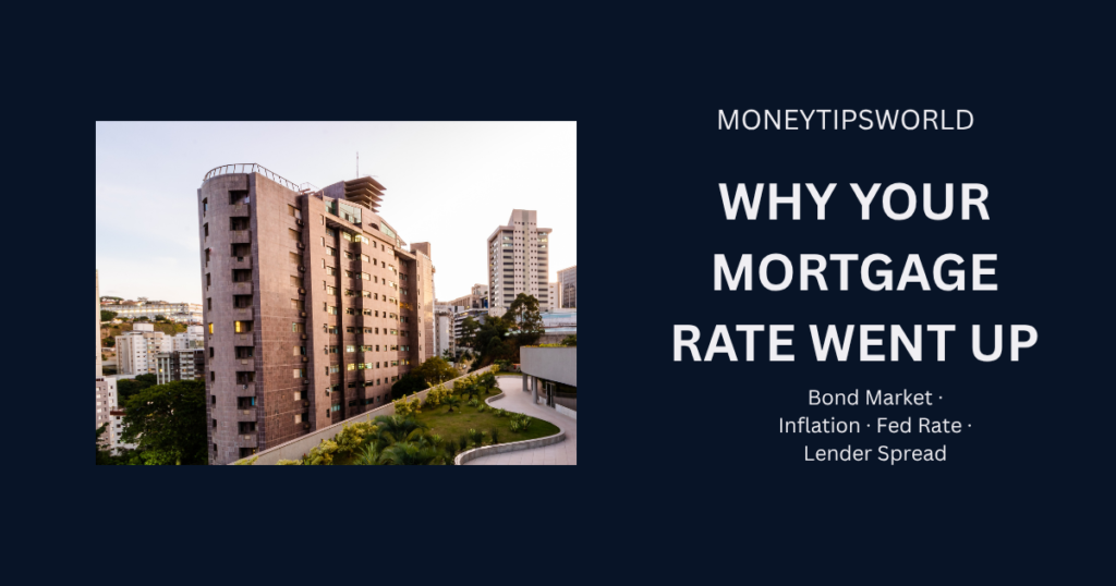 why your mortgage rate went up