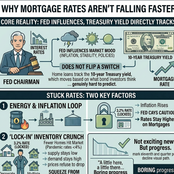 Stop Checking Mortgage Rates Every Morning — Do This Instead why rates aren