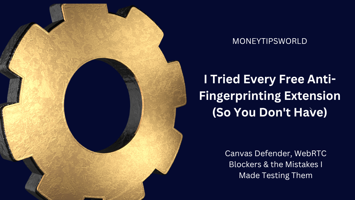 Top 3 Free Privacy Extensions for Browser Fingerprint Protection i tried every free anti fingerprinting extension (so you don