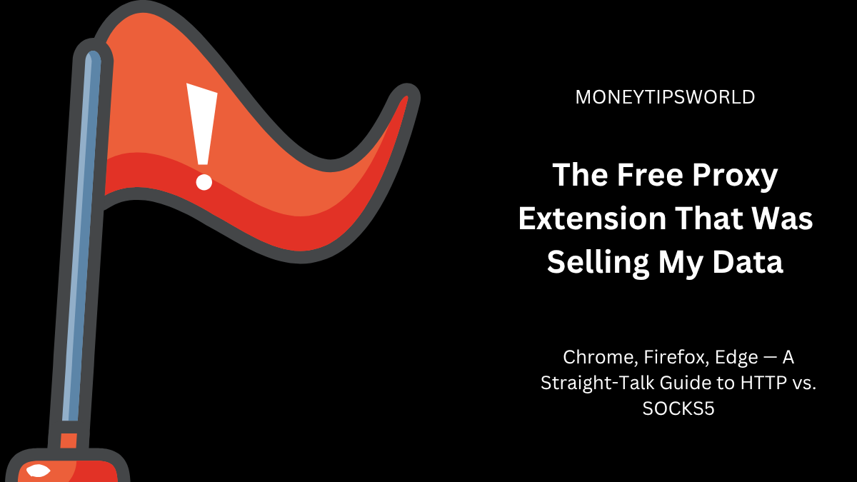 Manual Proxy Setup Guide for Chrome Firefox & Edge the free proxy extension that was selling my data